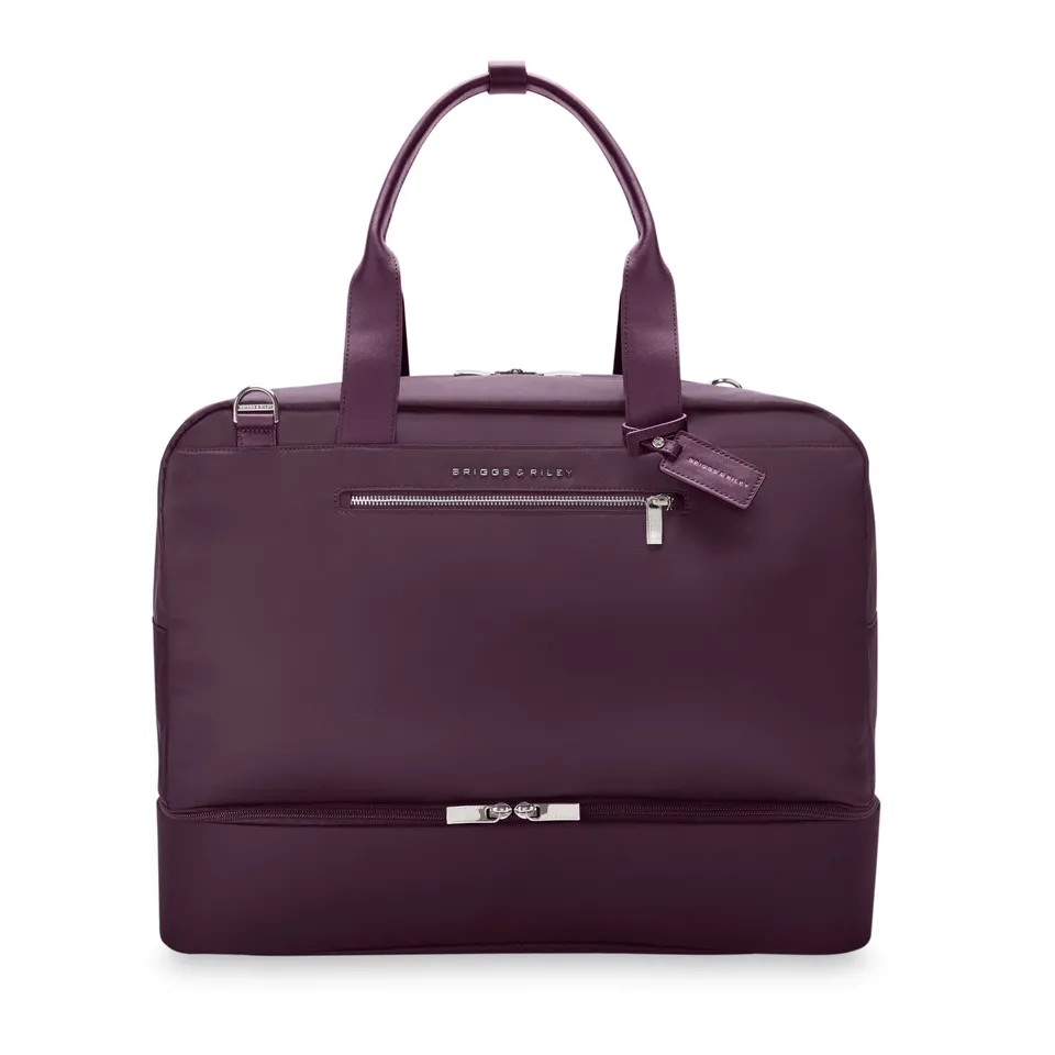 briggs-riley-rhapsody-weekender-tote-laptop-friendly-black-navy image 1