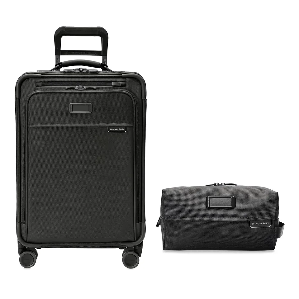 briggs-riley-essential-22-carry-on-expandable-spinner-with-everyday-essentials-k image 1