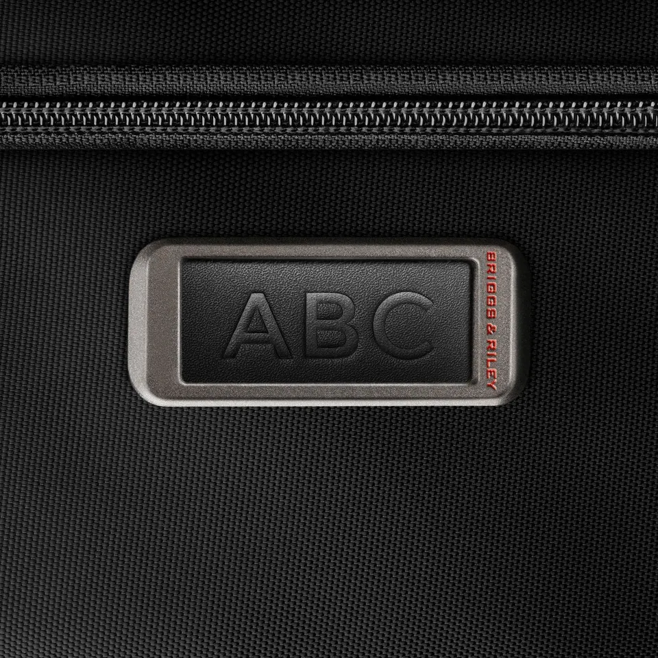 briggs-riley-hta-personalization-patch-black-monogram-patch-up-to-3-characters image 1