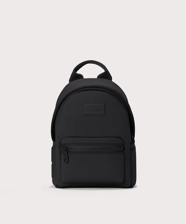 dagne-dover-dakota-backpack-in-onyx-small-compact-neoprene-backpack-with-tablet- image 1