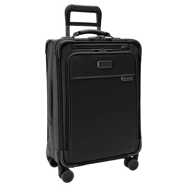 briggs-riley-essential-22-carry-on-expandable-spinner-baseline-collection-black image 1