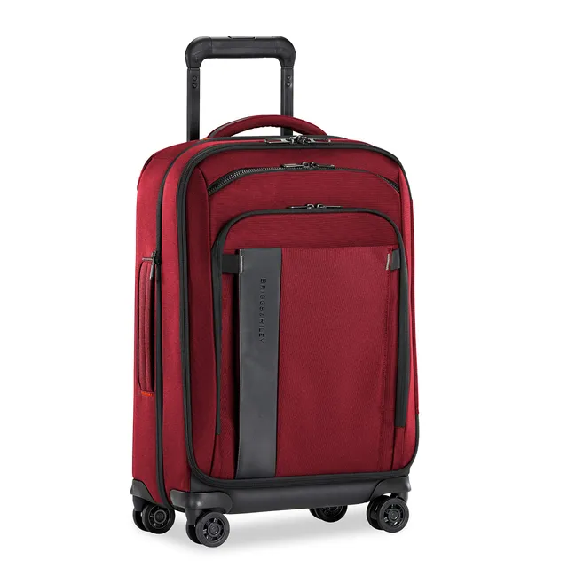 briggs-riley-zdx-expandable-luggage-with-4-spinner-wheels-brick-carry-on-22-inch image 1