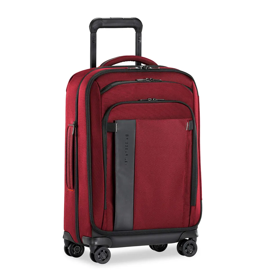 briggs-riley-zdx-expandable-luggage-with-4-spinner-wheels-brick-carry-on-22-inch image 1