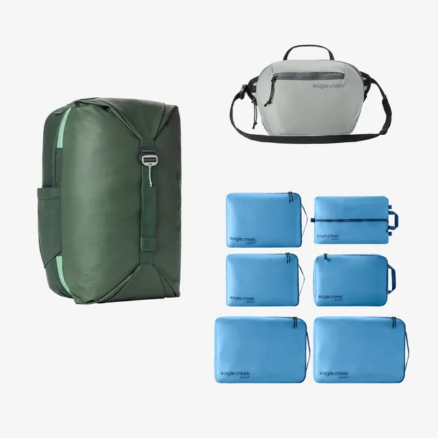 eagle-creek-one-bag-bundle-tour-travel-pack-40l-packable-hip-pack-pack-it-isolat image 1