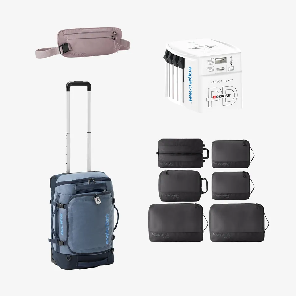 eagle-creek-global-travel-bundle-cargo-hauler-xt-21-5-pack-it-reveal-extended-st image 1