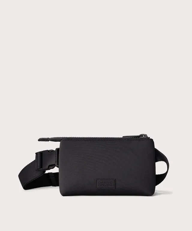 dagne-dover-bennie-sling-in-onyx-dual-pouch-hands-free-crossbody-with-water-repe image 1