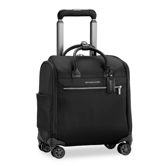 briggs-riley-rhapsody-softside-underseat-carry-on-cabin-spinner-black-wide-16-in image 1