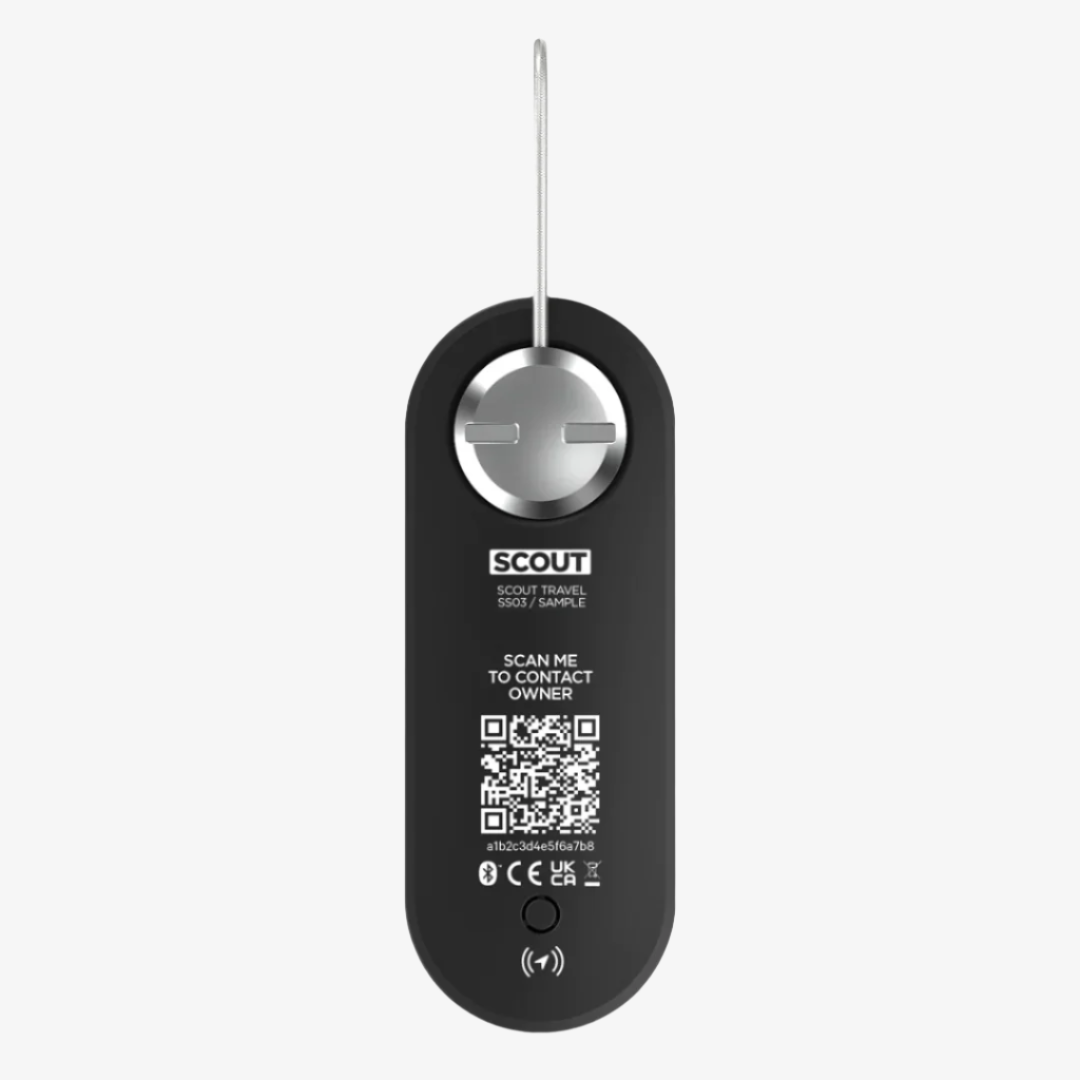 knog-scout-travel-smart-luggage-tag-apple-find-my-compatible-with-85db-alarm image 3