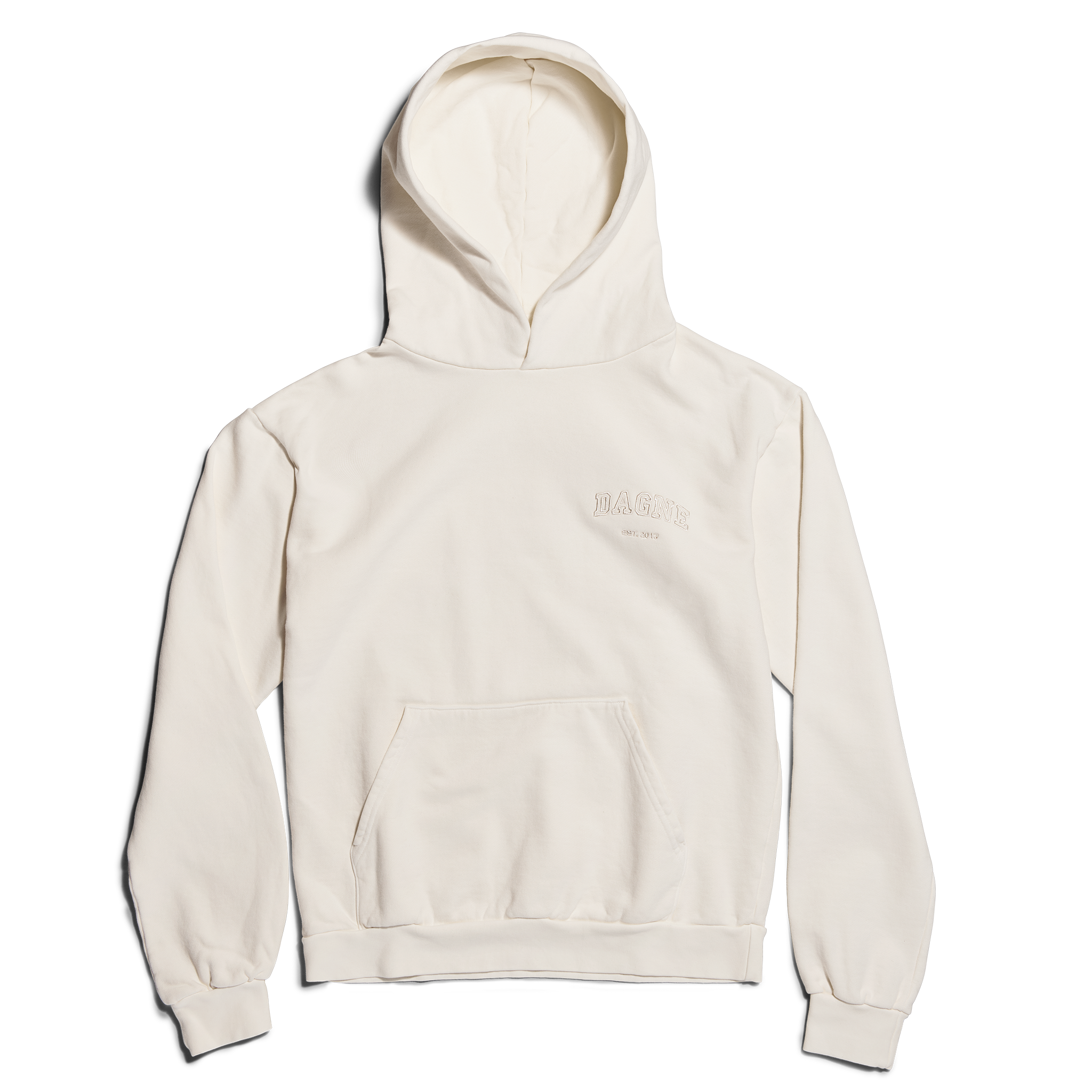 dagne-dover-varsity-logo-hoodie-in-moonbeam-extra-large image 1