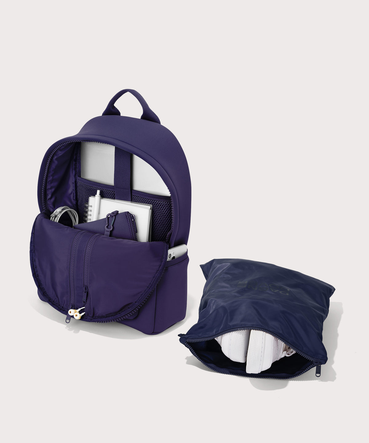 dagne-dover-dakota-backpack-medium-in-midnight-versatile-neoprene-work-to-weeken image 2