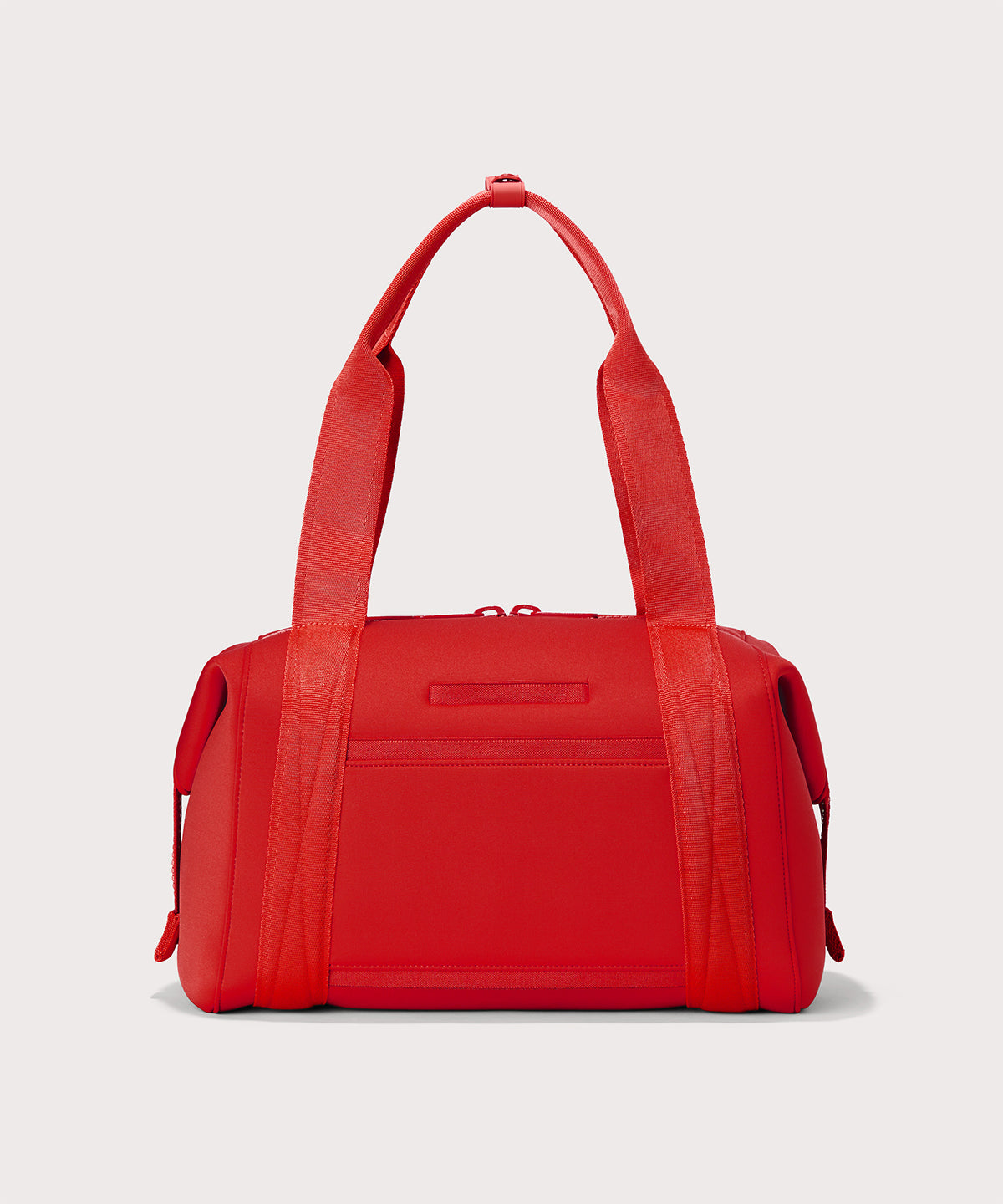 dagne-dover-landon-carryall-medium-in-cherry-neoprene-work-to-workout-duffel-wit image 5
