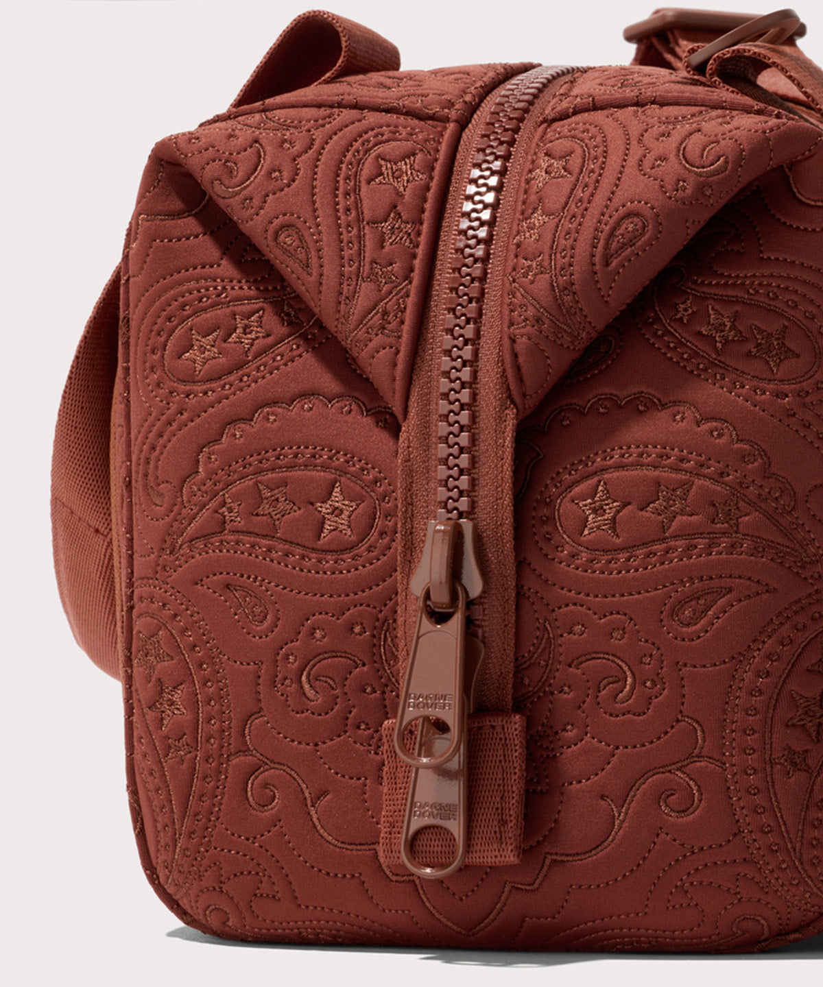 dagne-dover-landon-carryall-in-sweet-tea-paisley-small-petite-duffle-with-crossb image 7