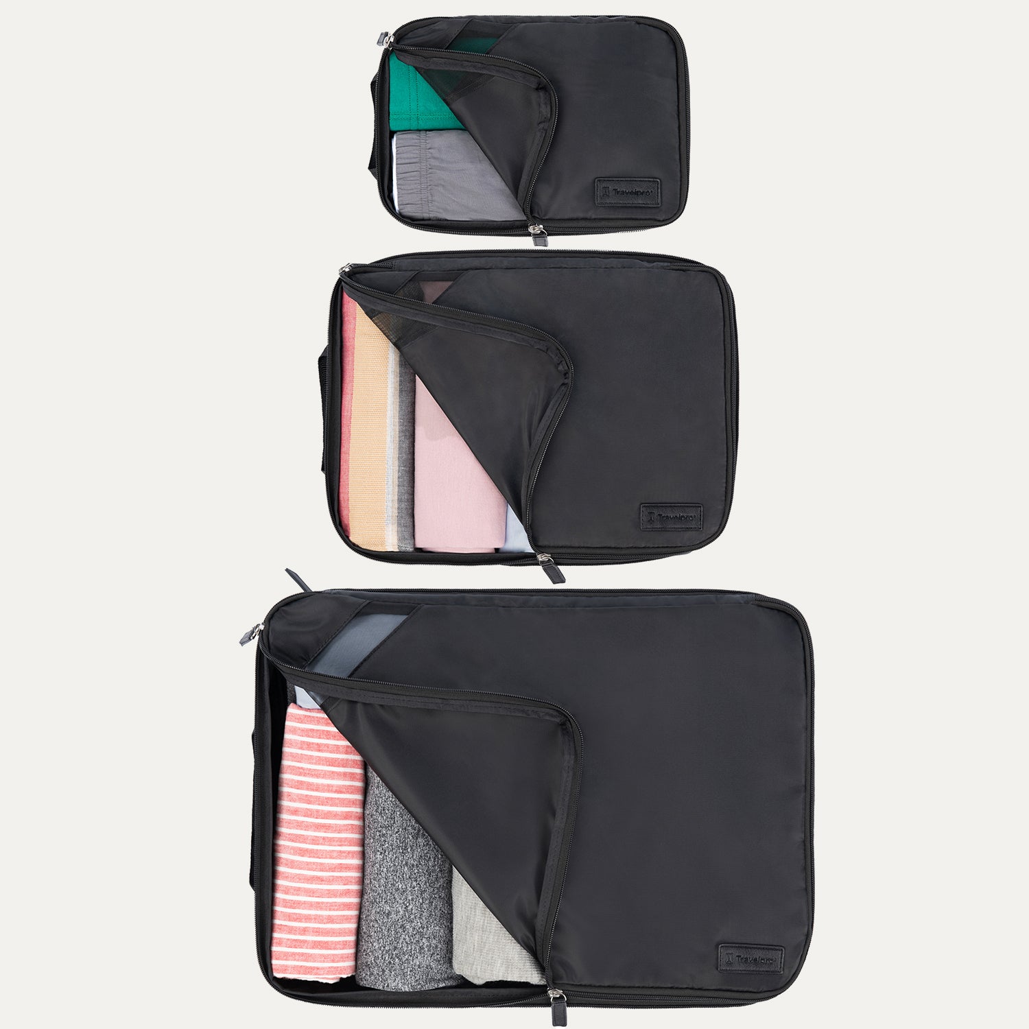 travelpro-essentials-3-pack-expandable-compressible-packing-cubes-m-l-xl-ultimat image 3