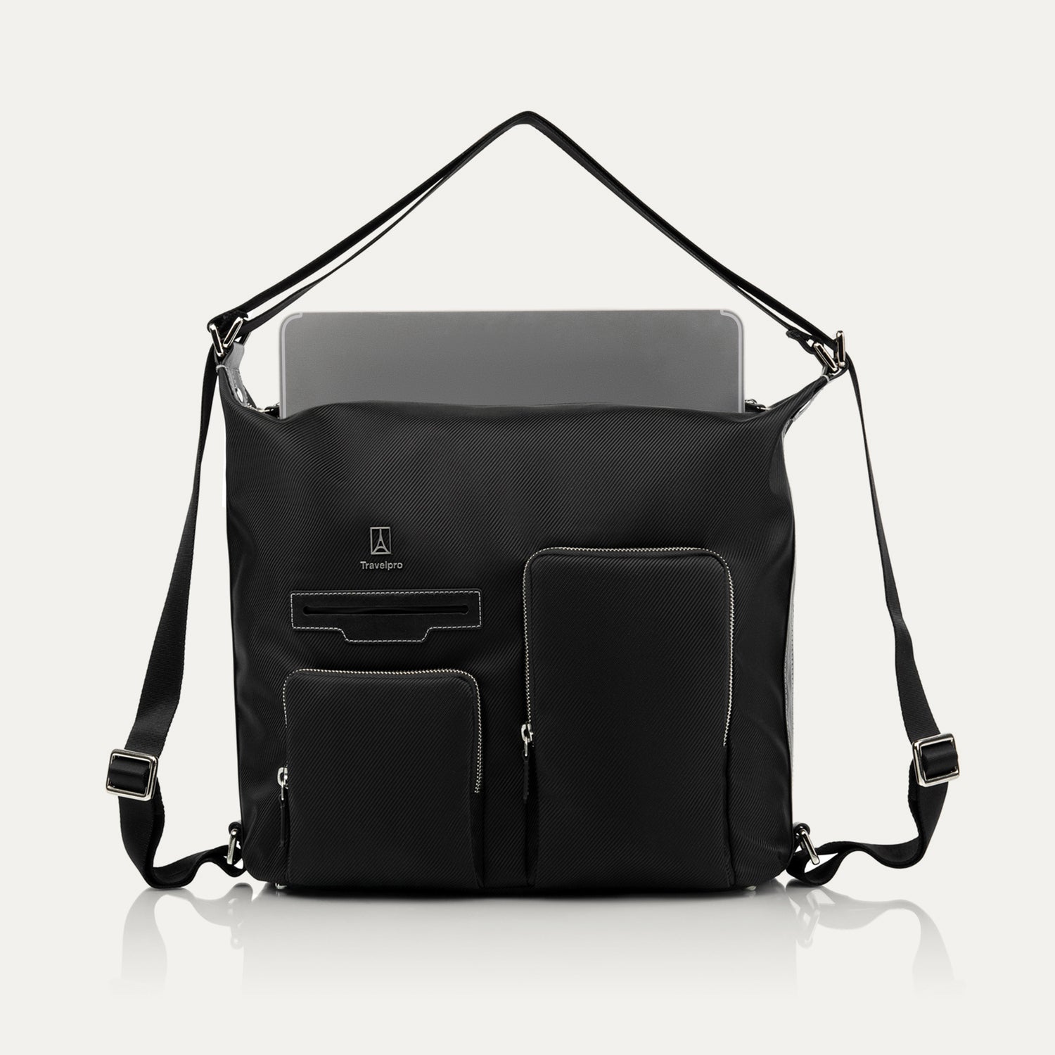 travelpro-x-travel-leisure-convertible-backpack-3-in-1-carry-stain-resistant-lap image 2