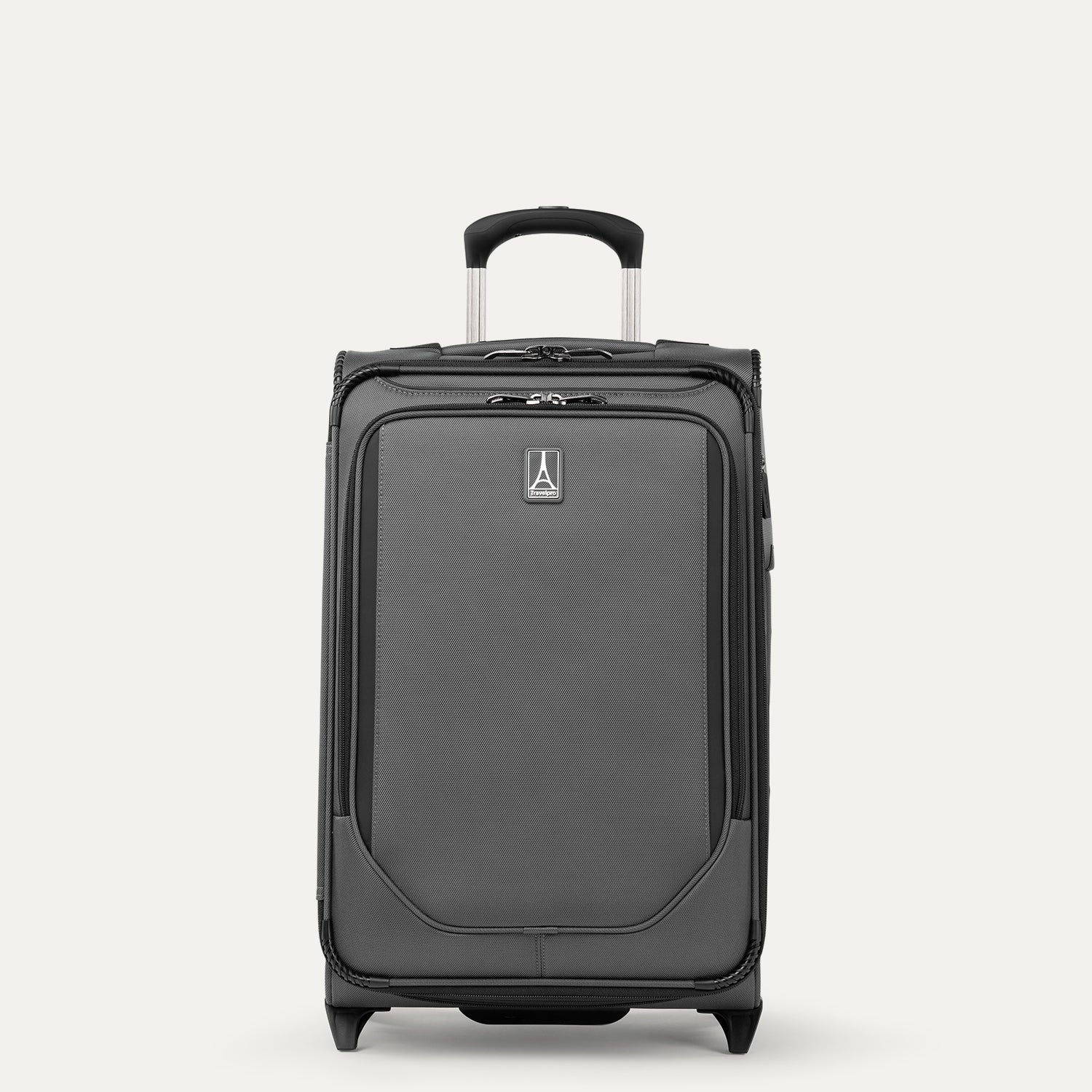 travelpro-crew-classic-carry-on-rollaboard-2-wheeled-spinner-option-with-expanda image 1