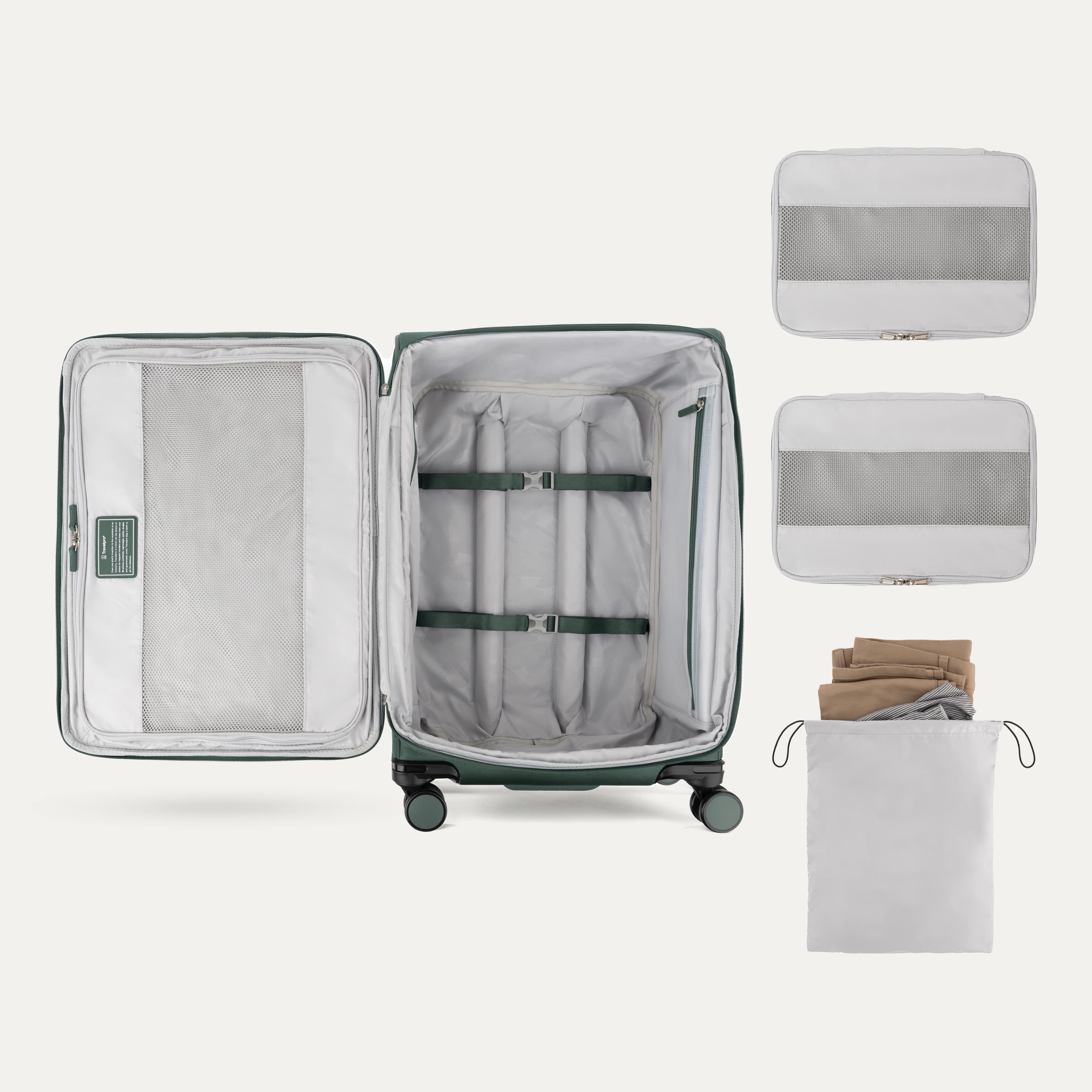 travelpro-versapack-3-piece-luggage-set-carry-on-medium-large-desert-sage-green image 3