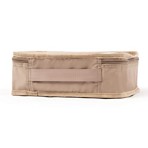 travelpro-essentials-medium-packing-cube-khaki image 6