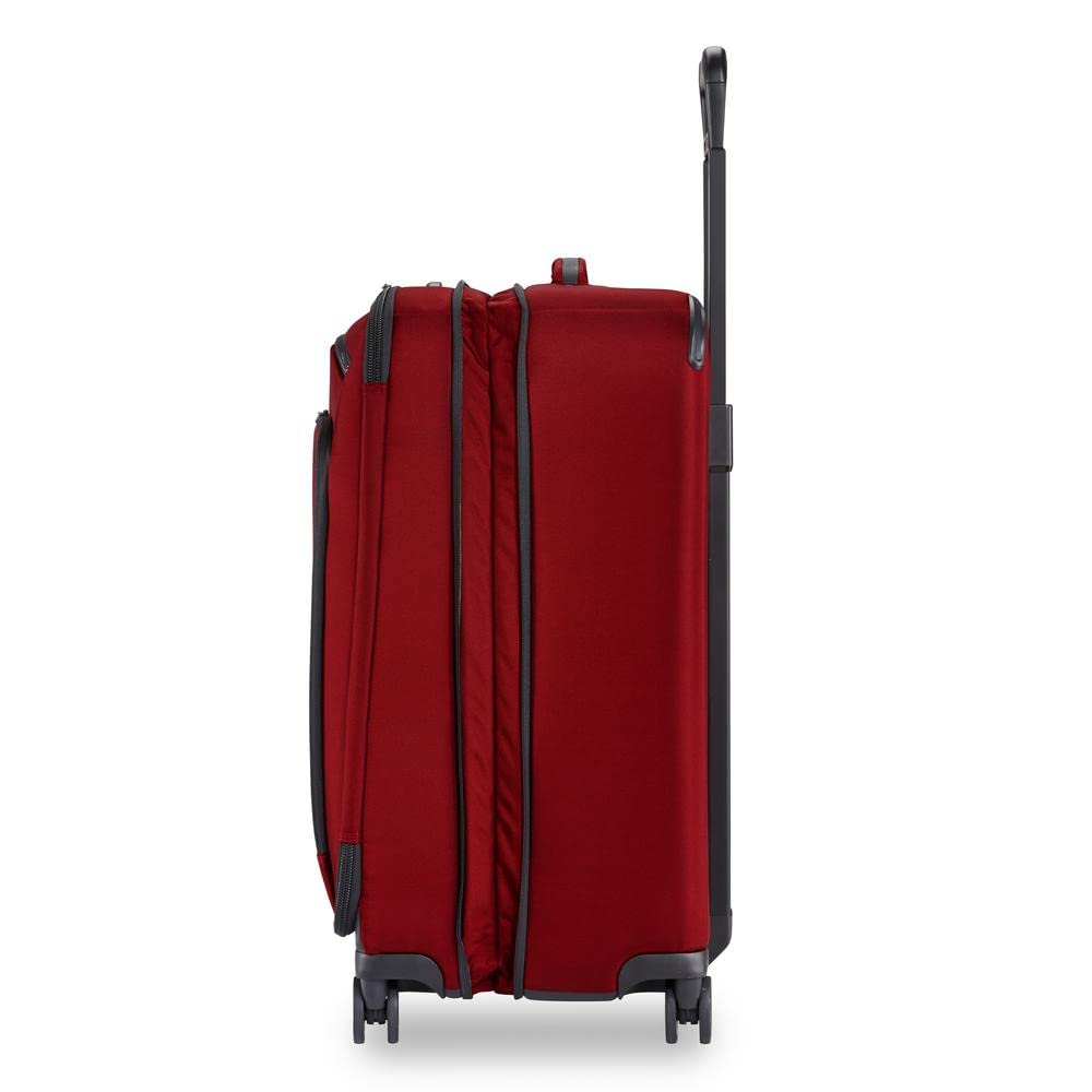 briggs-riley-zdx-expandable-luggage-with-4-spinner-wheels-brick-checked-medium-2 image 6