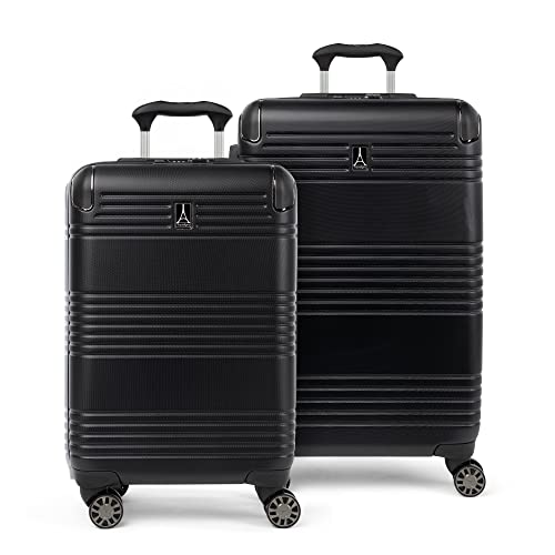 travelpro-roundtrip-hardside-expandable-luggage-set-21-25-black-2-piece-with-tsa image 8
