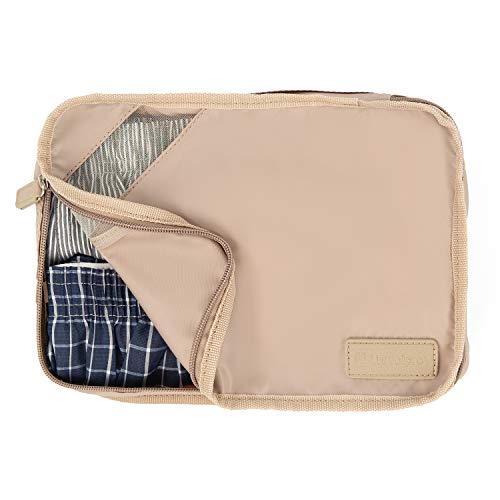 travelpro-essentials-medium-packing-cube-khaki image 7