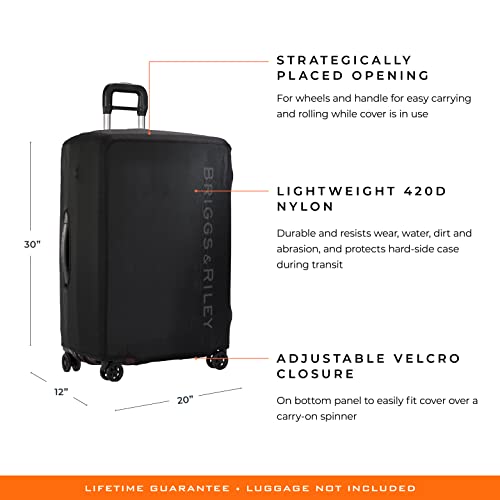 briggs-riley-sympatico-luggage-cover-black-large-checked image 6