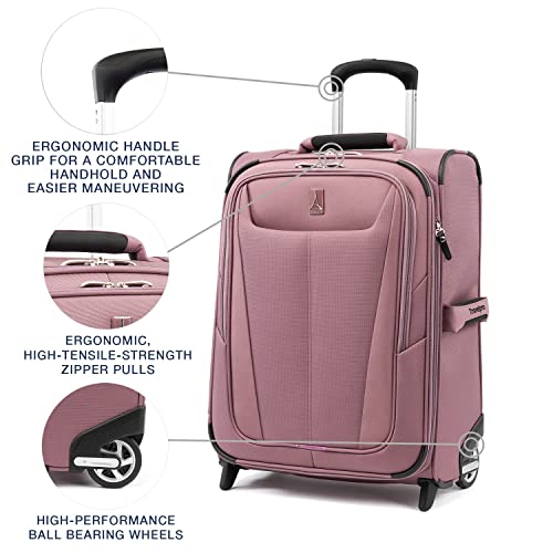 travelpro-maxlite-5-softside-expandable-upright-2-wheel-carry-on-luggage-lightwe-2 image 7