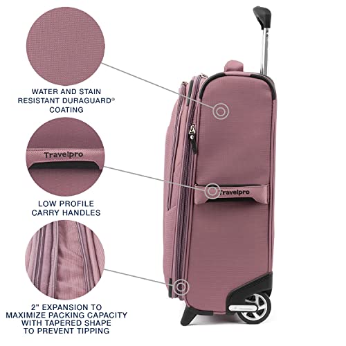 travelpro-maxlite-5-softside-expandable-upright-2-wheel-carry-on-luggage-lightwe-2 image 8