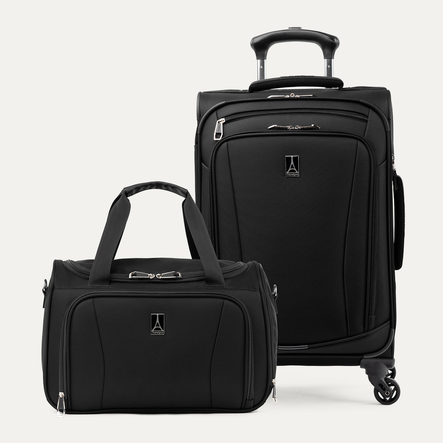 travelpro-runway-tote-carry-on-luggage-set-2-piece-softside-with-water-repellent image 1