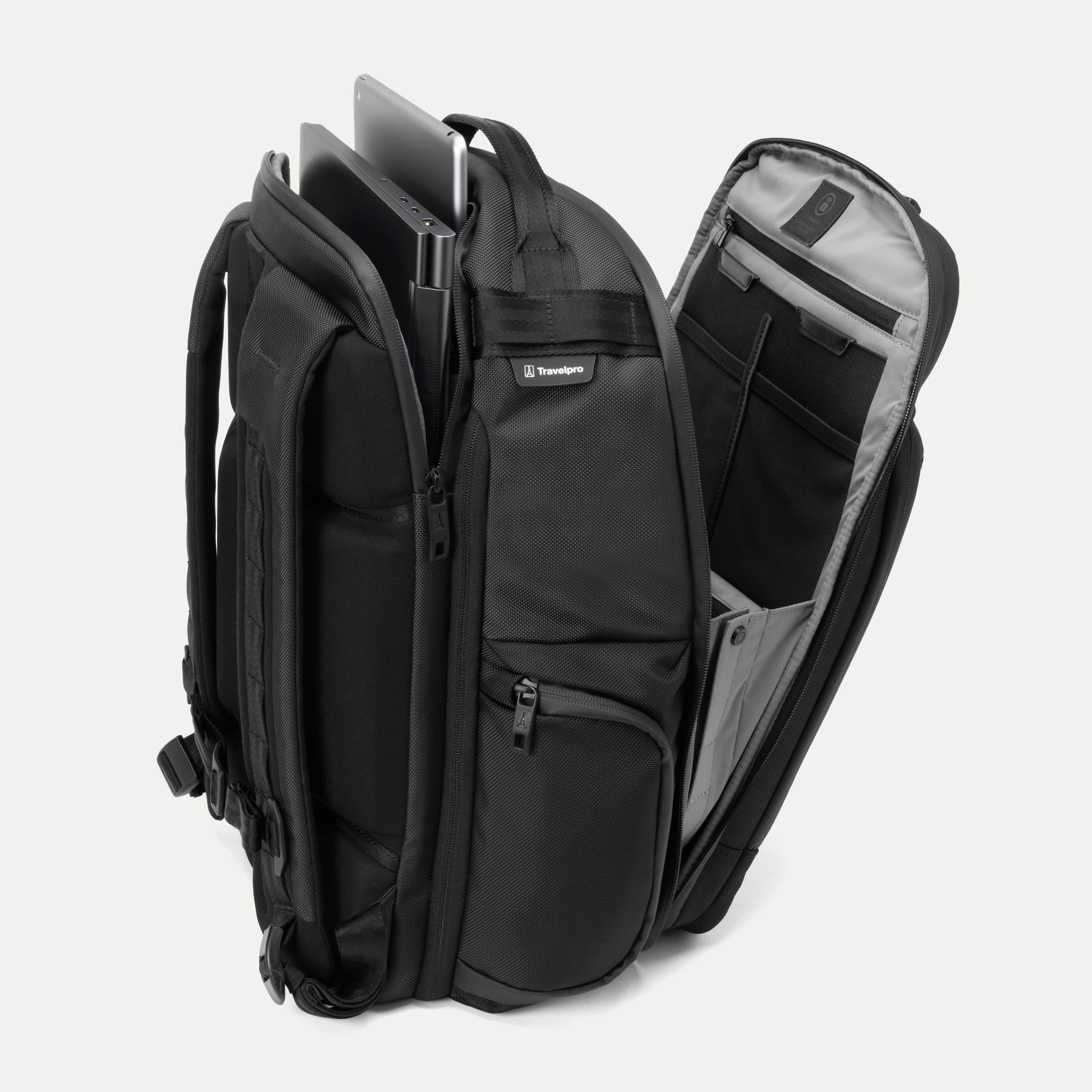 travelpro-altitude-large-expandable-laptop-backpack-30-36l-eco-friendly-travel-b image 5