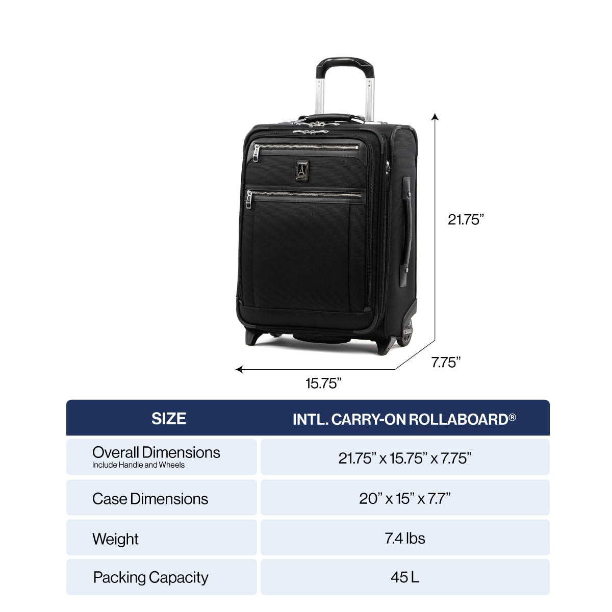 travelpro-platinum-elite-international-carry-on-20-inch-2-wheel-upright-with-usb image 6