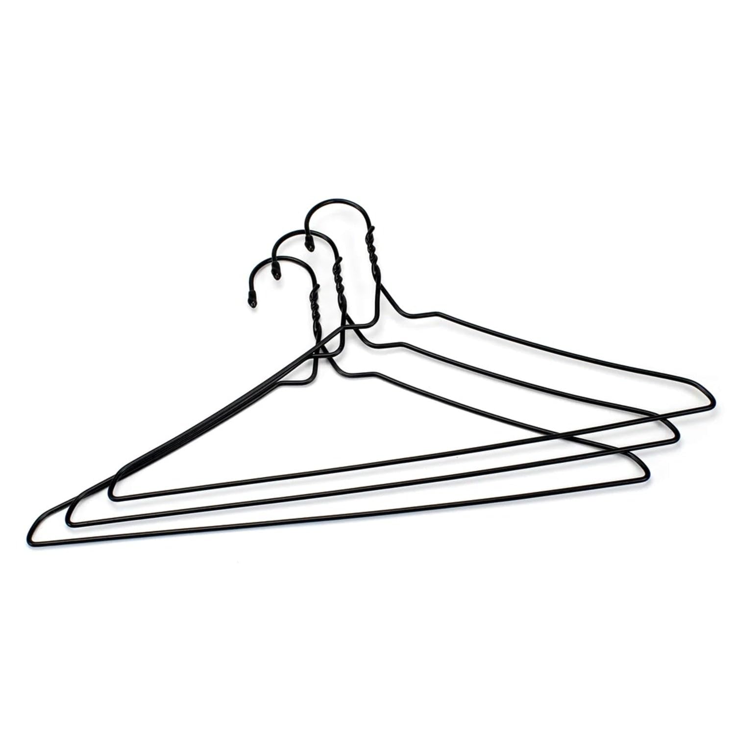 briggs-riley-wire-hangers-3-pack-black-for-garment-bags image 1
