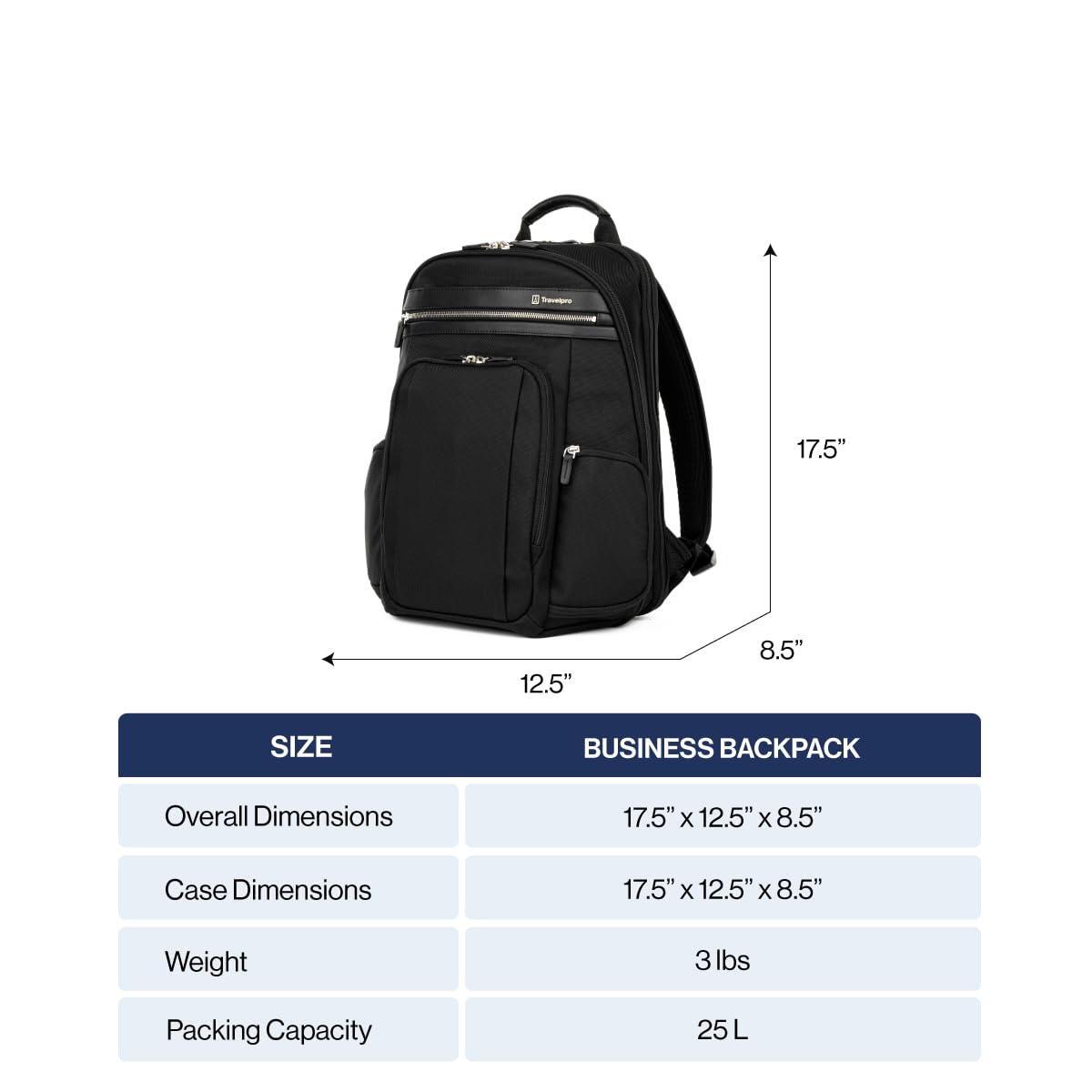 travelpro-platinum-elite-business-laptop-travel-backpack-fits-up-to-16-inch-lapt image 6