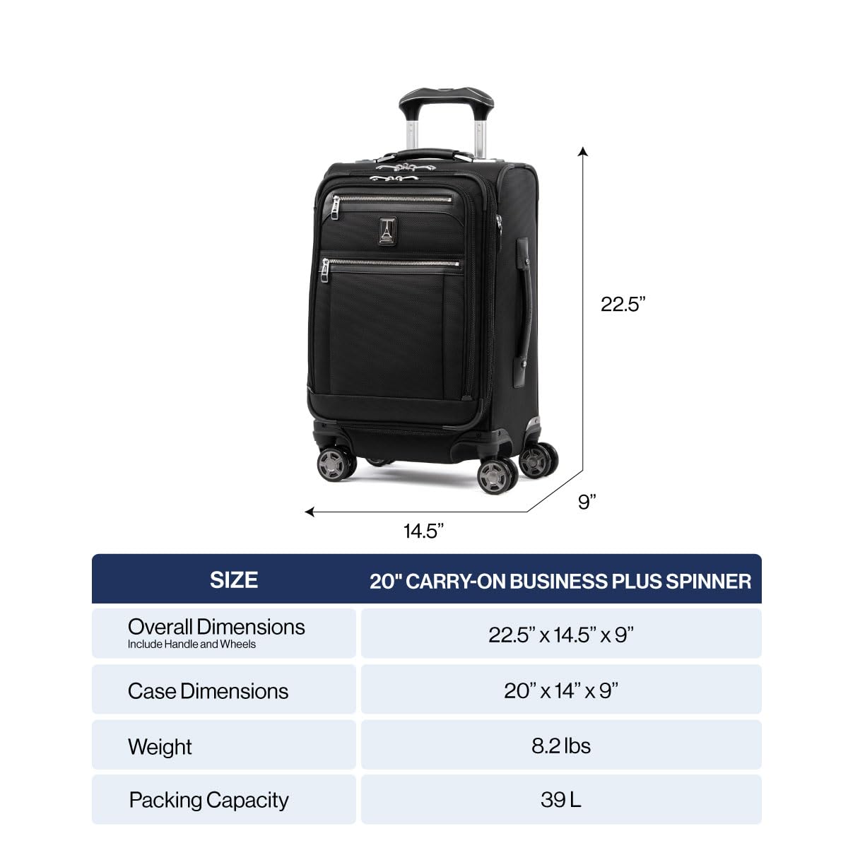 travelpro-platinum-elite-softside-expandable-carry-on-luggage-8-wheel-spinner-su image 6