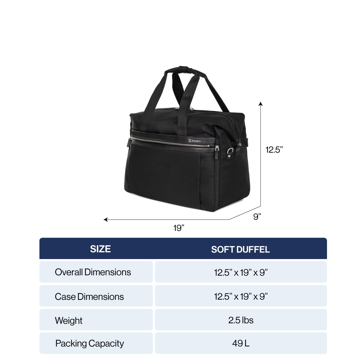 travelpro-platinum-elite-19-expandable-soft-duffel-bag-49l-weekender-carry-on-tr image 6