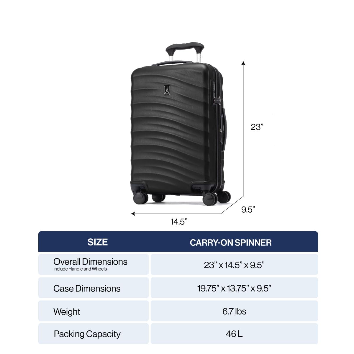 travelpro-maxlite-air-v2-hardside-expandable-carry-on-luggage-8-spinner-wheels-t image 6