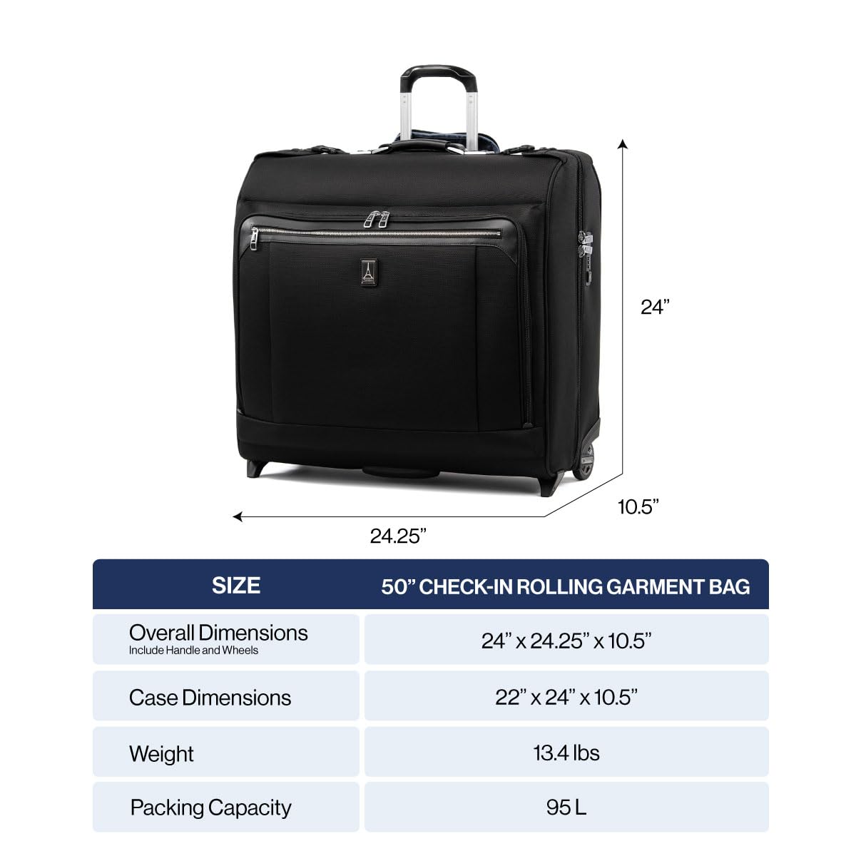 travelpro-platinum-elite-50-rolling-garment-bag-shadow-black image 6