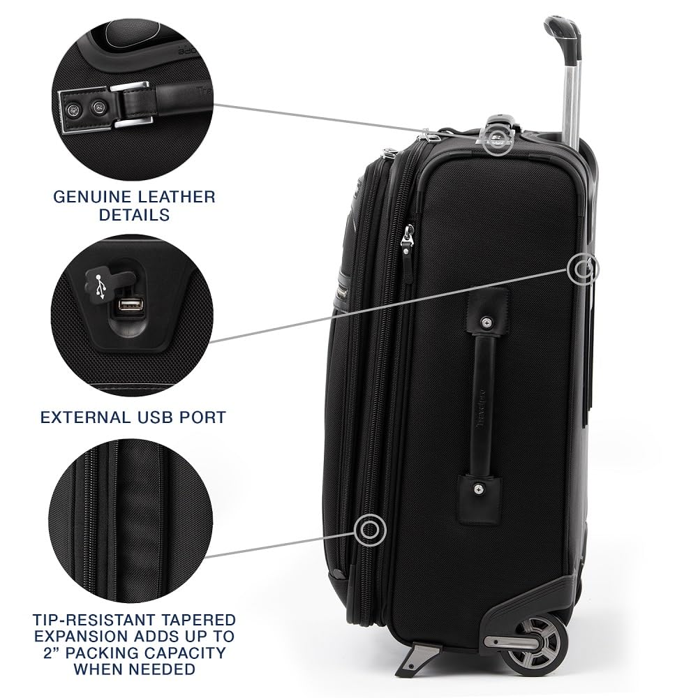 travelpro-platinum-elite-softside-expandable-carry-on-luggage-2-wheel-upright-su image 4