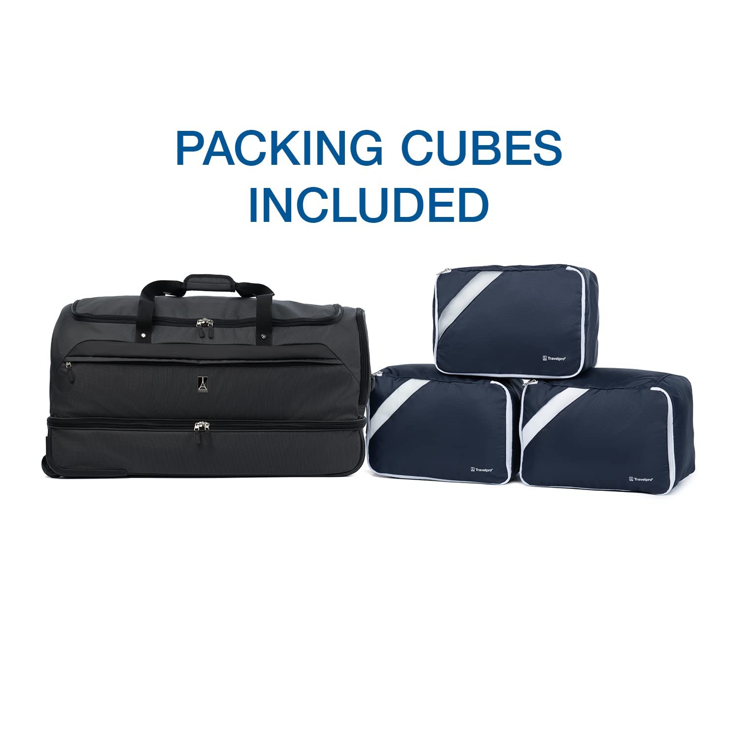 travelpro-roadtrip-30-drop-bottom-rolling-duffel-with-packing-cubes image 5