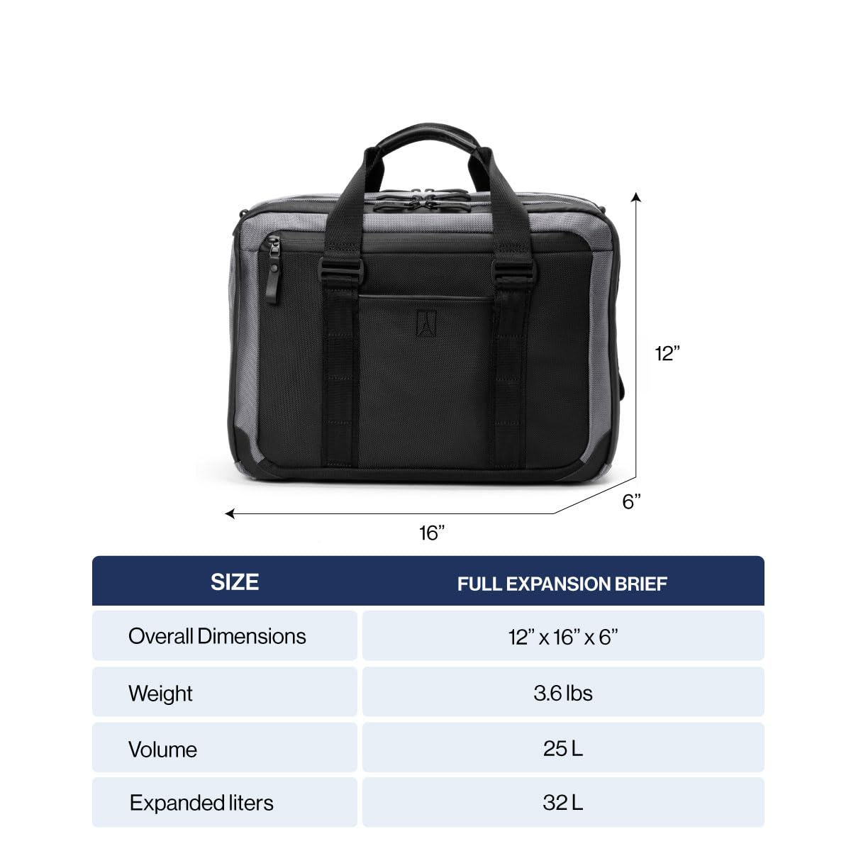travelpro-altitude-full-expansion-brief-16-inch-laptop-water-resistant image 5