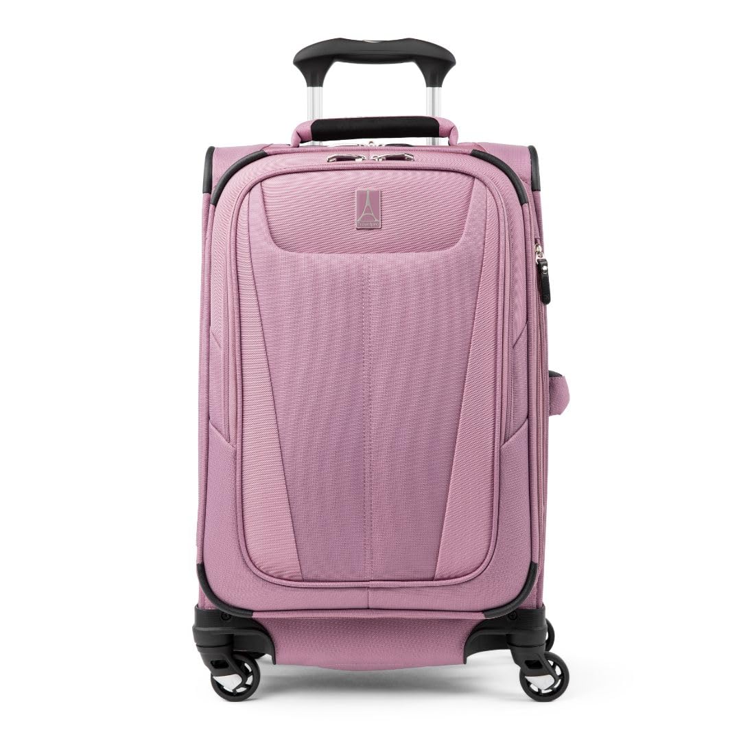 travelpro-maxlite-5-softside-expandable-21-inch-carry-on-spinner-suitcase-orchid image 1