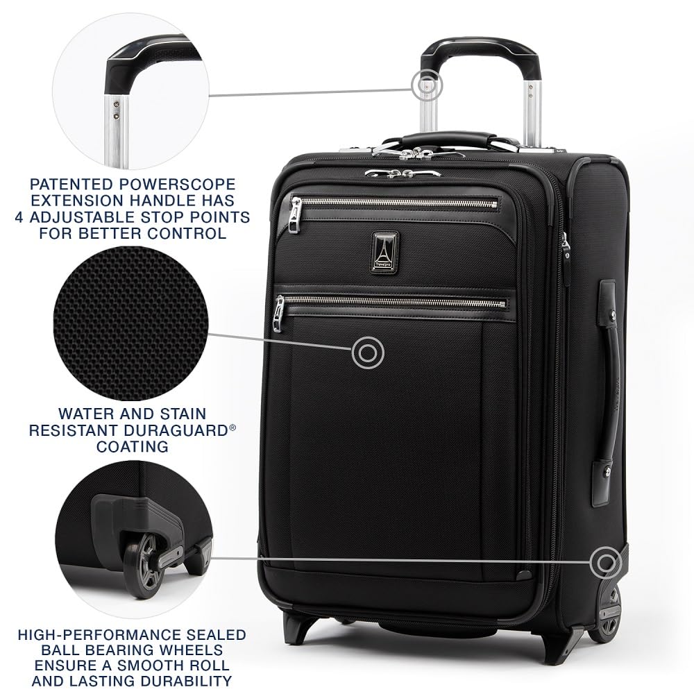 travelpro-platinum-elite-softside-expandable-carry-on-luggage-2-wheel-upright-su image 2