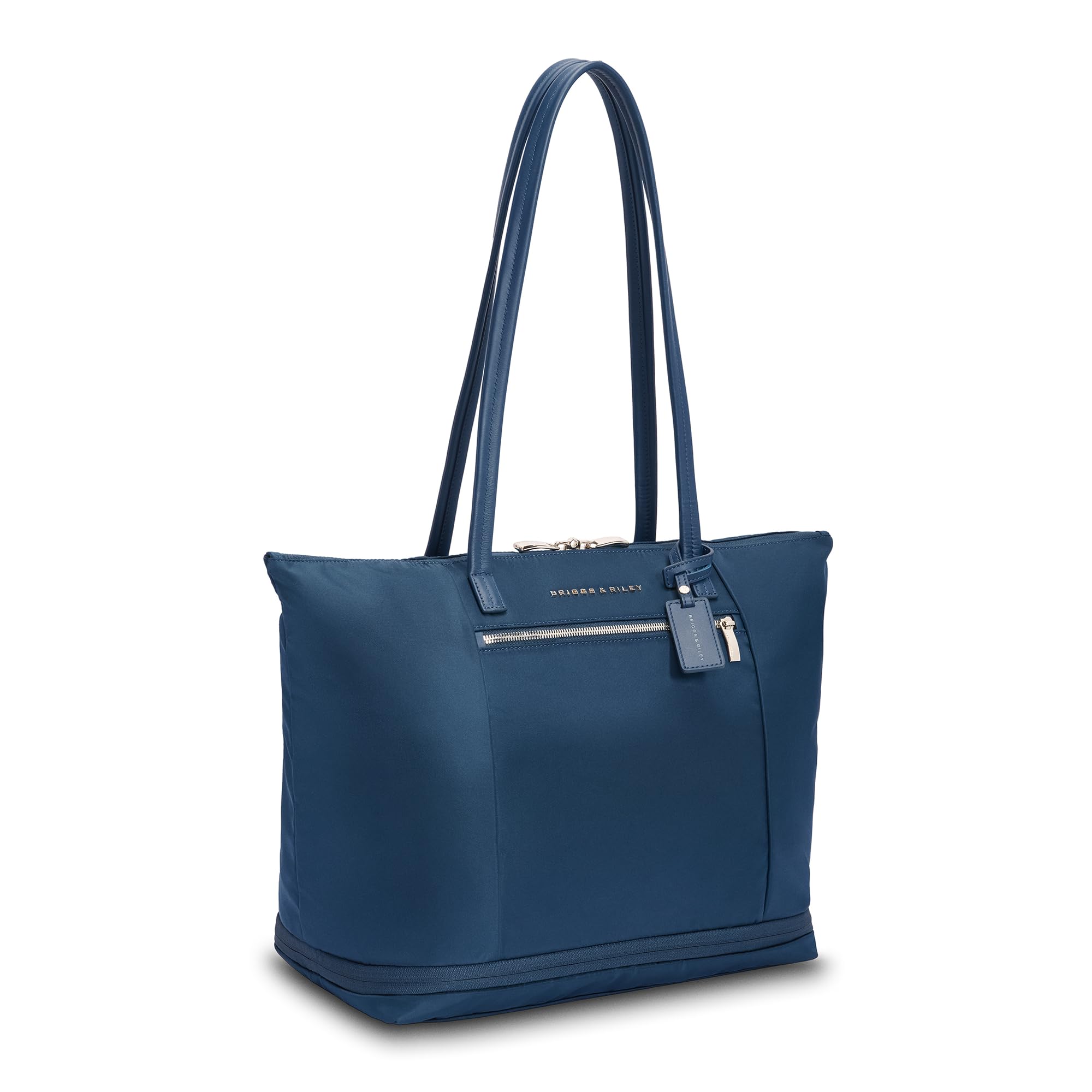 briggs-riley-expandable-tote-bag-nylon-handbag-with-4-expansion-fits-13-laptop-r image 1