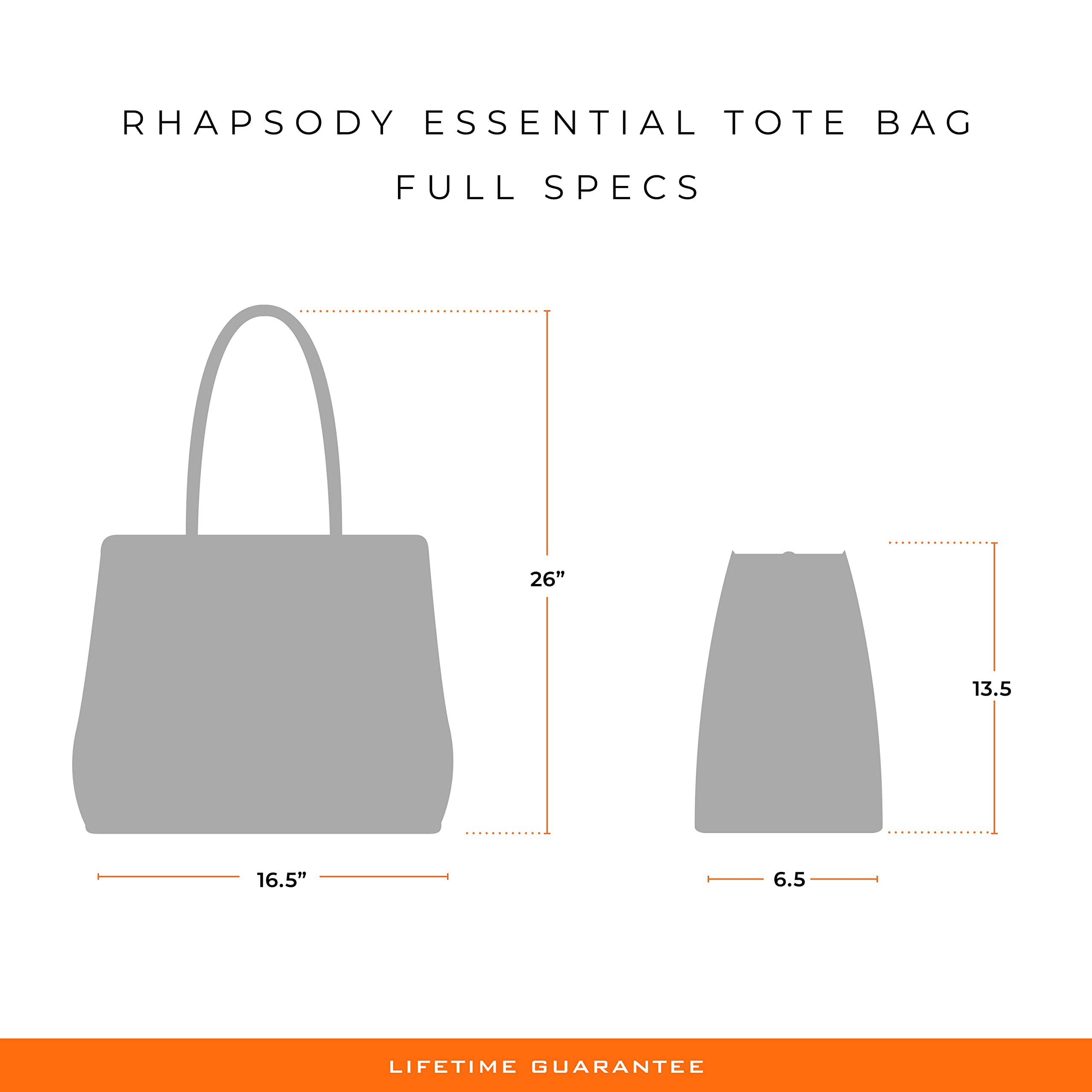 briggs-riley-rhapsody-essential-tote-bag-lightweight-travel-tote-with-quick-acce image 3