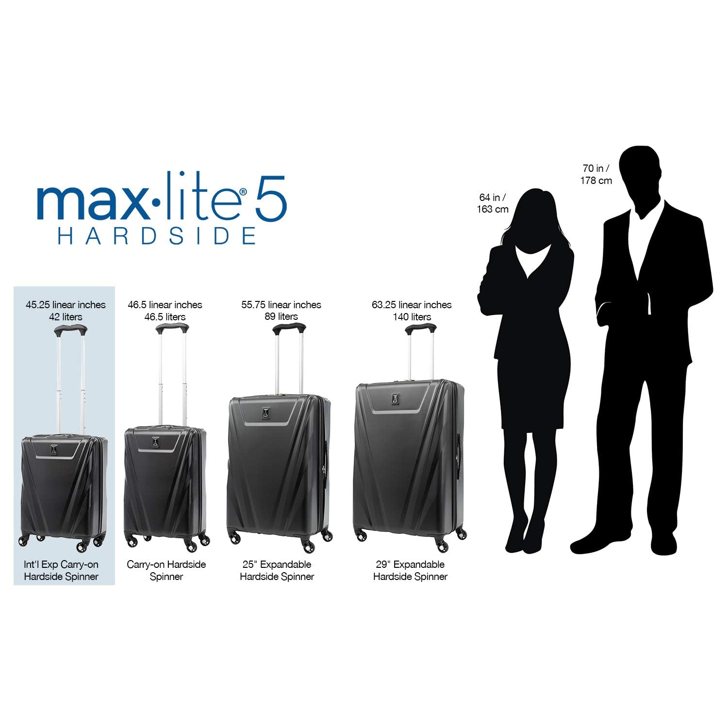 travelpro-maxlite-5-international-carry-on-hardside-spinner-dusty-rose-19-inch image 5