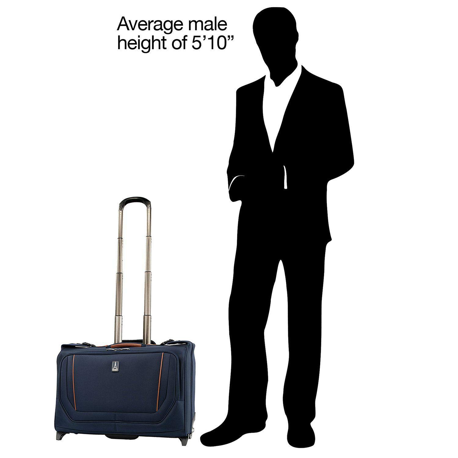 travelpro-crew-versapack-carry-on-rolling-garment-bag-wrinkle-resistant-suit-dre image 7