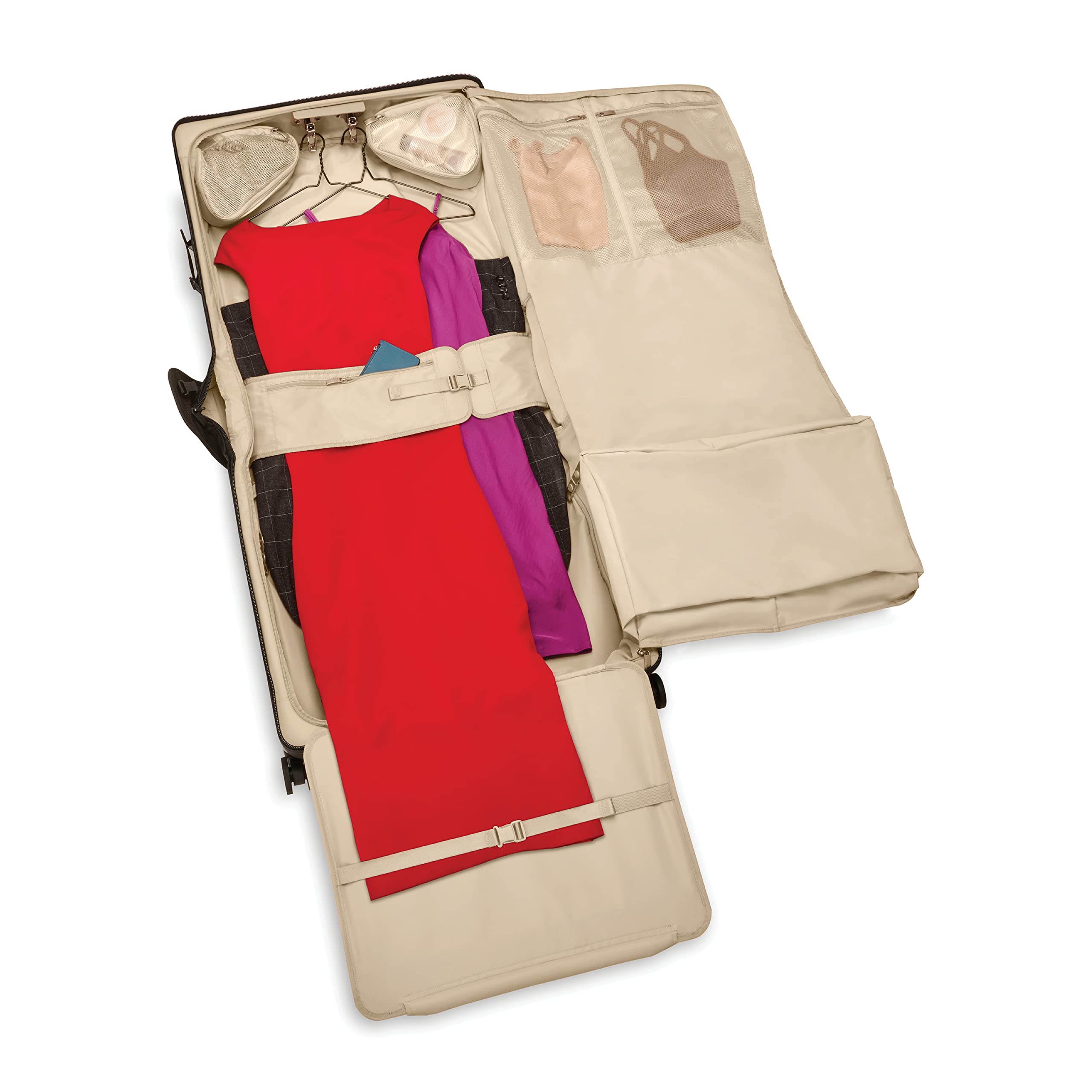 briggs-riley-baseline-deluxe-wardrobe-spinner-checked-luggage-with-garment-bag-3 image 8