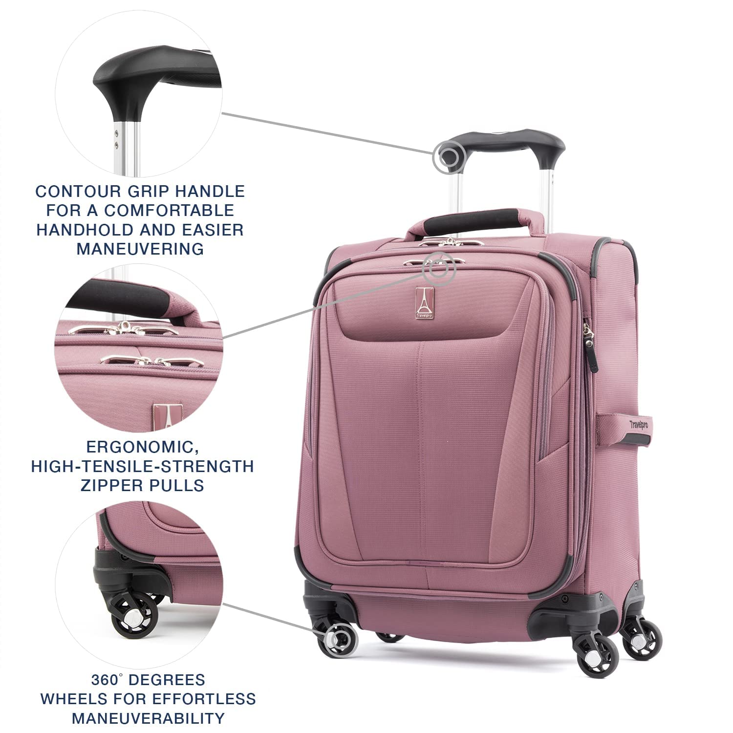 travelpro-maxlite-5-softside-expandable-carry-on-luggage-with-4-spinner-wheels-l image 2