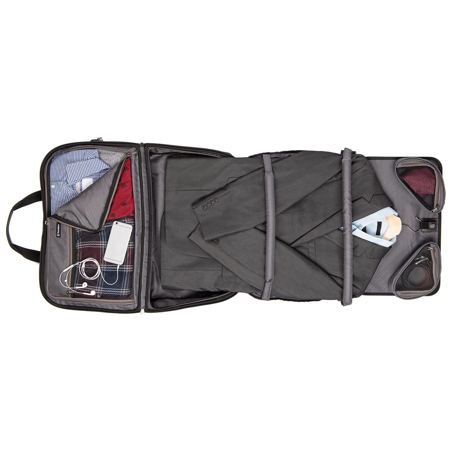 travelpro-crew-versapack-weekender-carry-on-duffel-bag-with-suiter image 2