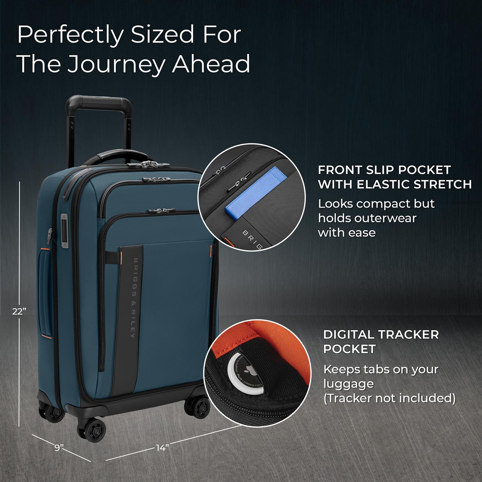 briggs-riley-zdx-22-carry-on-expandable-spinner-hanging-toiletry-kit image 2