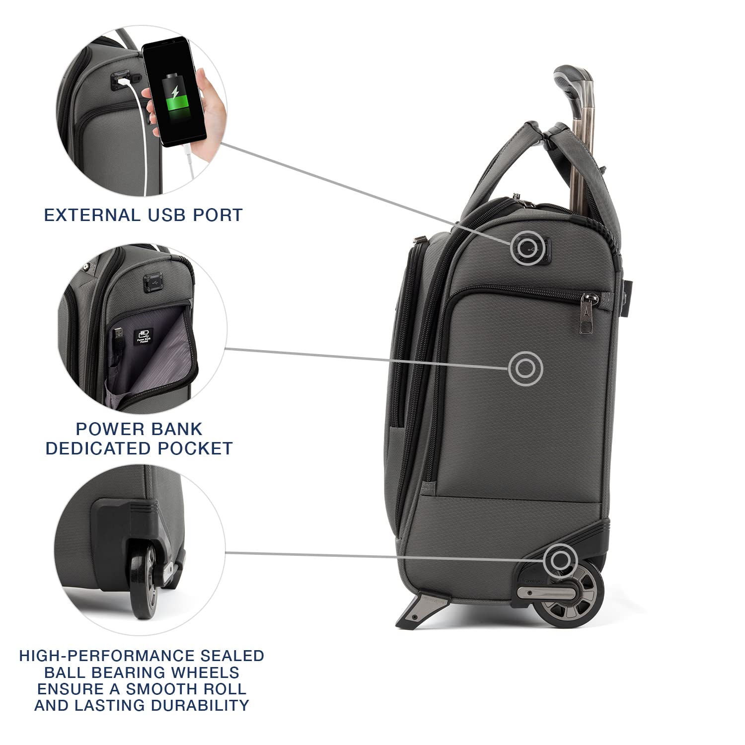 travelpro-crew-versapack-rolling-underseat-carry-on-bag-16-inch-titanium-grey image 3